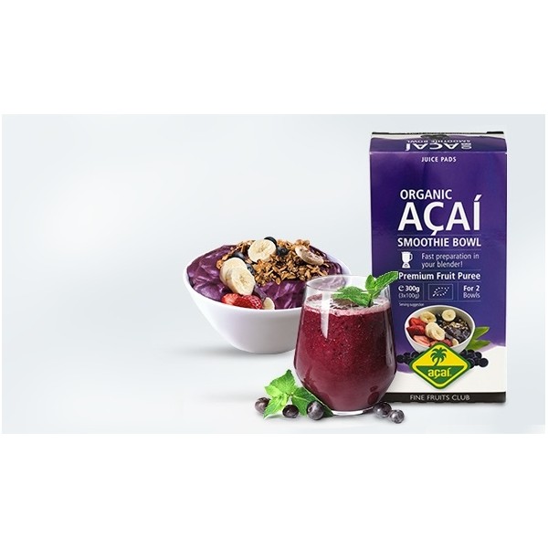 Acai sadni pire za smuti in bowl