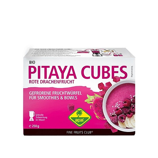 BIO PITAYA sadni pire v kockah 250g