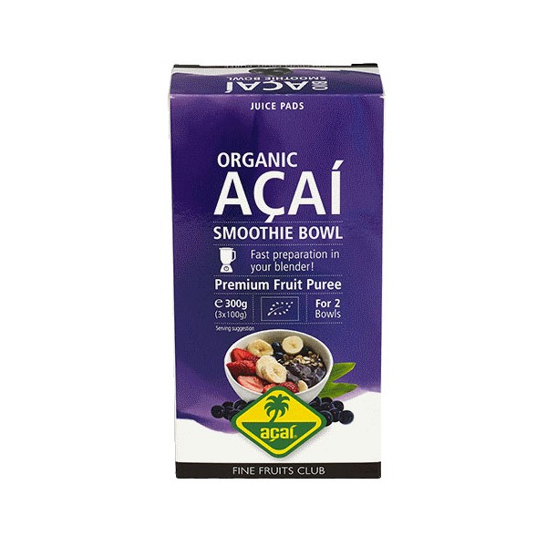 Pire acai za bowl in smuti poln antioksidantov