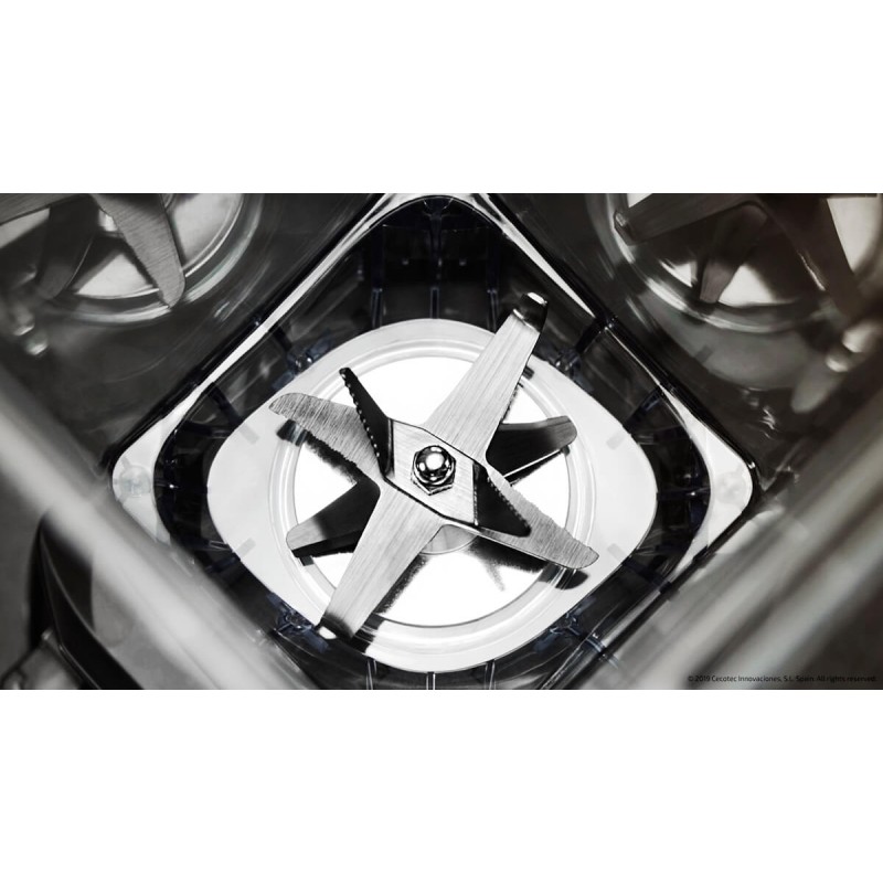 IZJEMNO DROBLJENJE IN DOLGO TRAJAJOČA OSTRINA blender cecotec