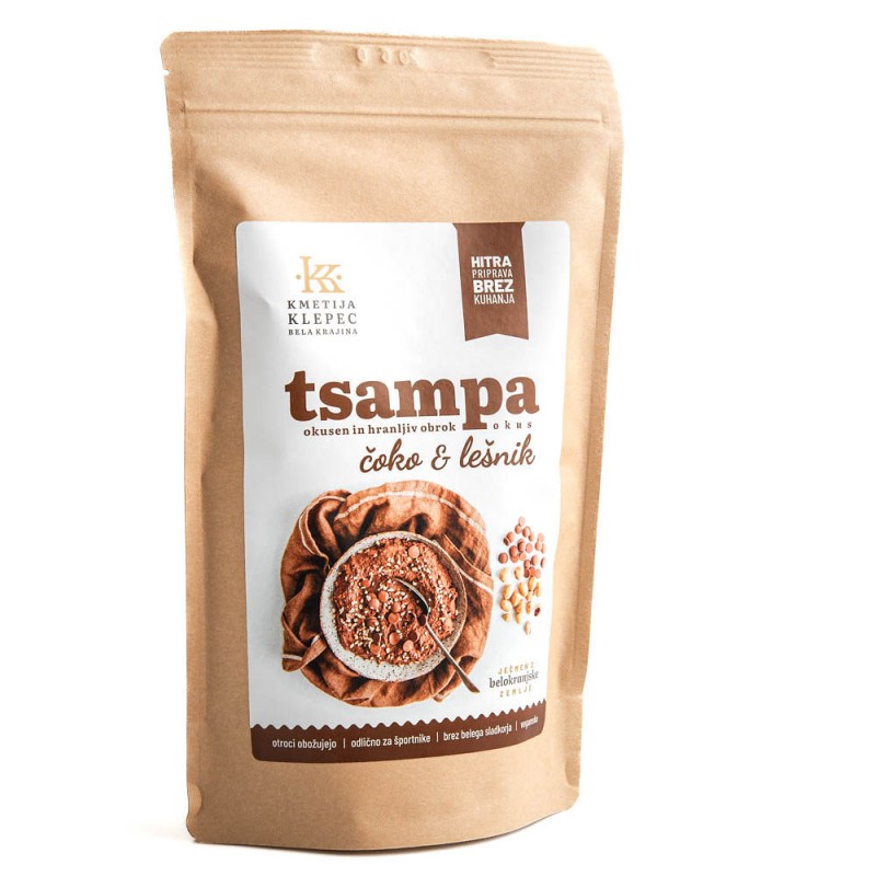 Tsampa čoko-lešnik