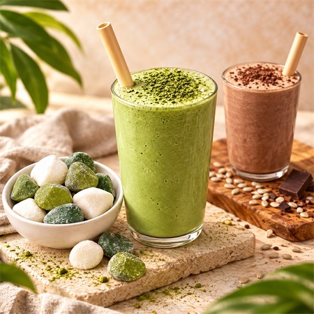 Matcha-smoothie-in-kremaste-mesanice